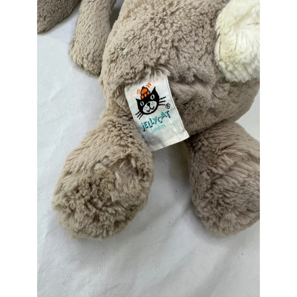 Jellycat Bashful Bunny Beige Plush Stuffed animal  12 in Authentic